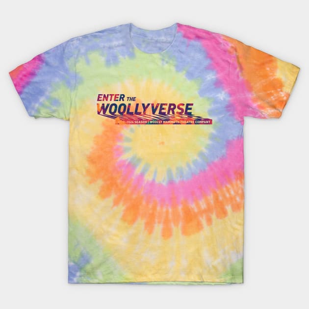 Woollyverse Logo Paint 9 T-Shirt by Woolly Mammoth Theatre Company